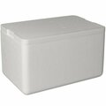 Plastilite Insulated Foam Cooler 13 5/8'' x 7 5/8'' x 6 3/4'' - 1 1/2'' Thick 451INTTL7